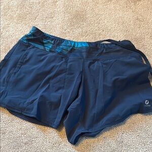 Oiselle Navy Blue Running Shorts